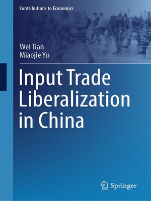 cover image of Input Trade Liberalization in China